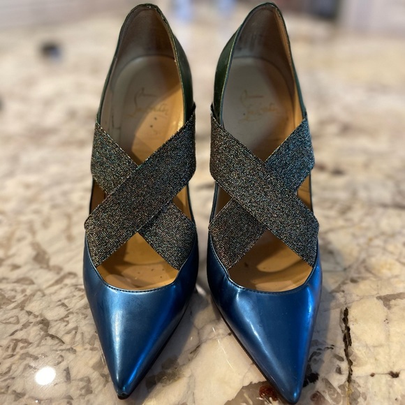 Ombré Green Blue Loubs - Picture 2 of 6